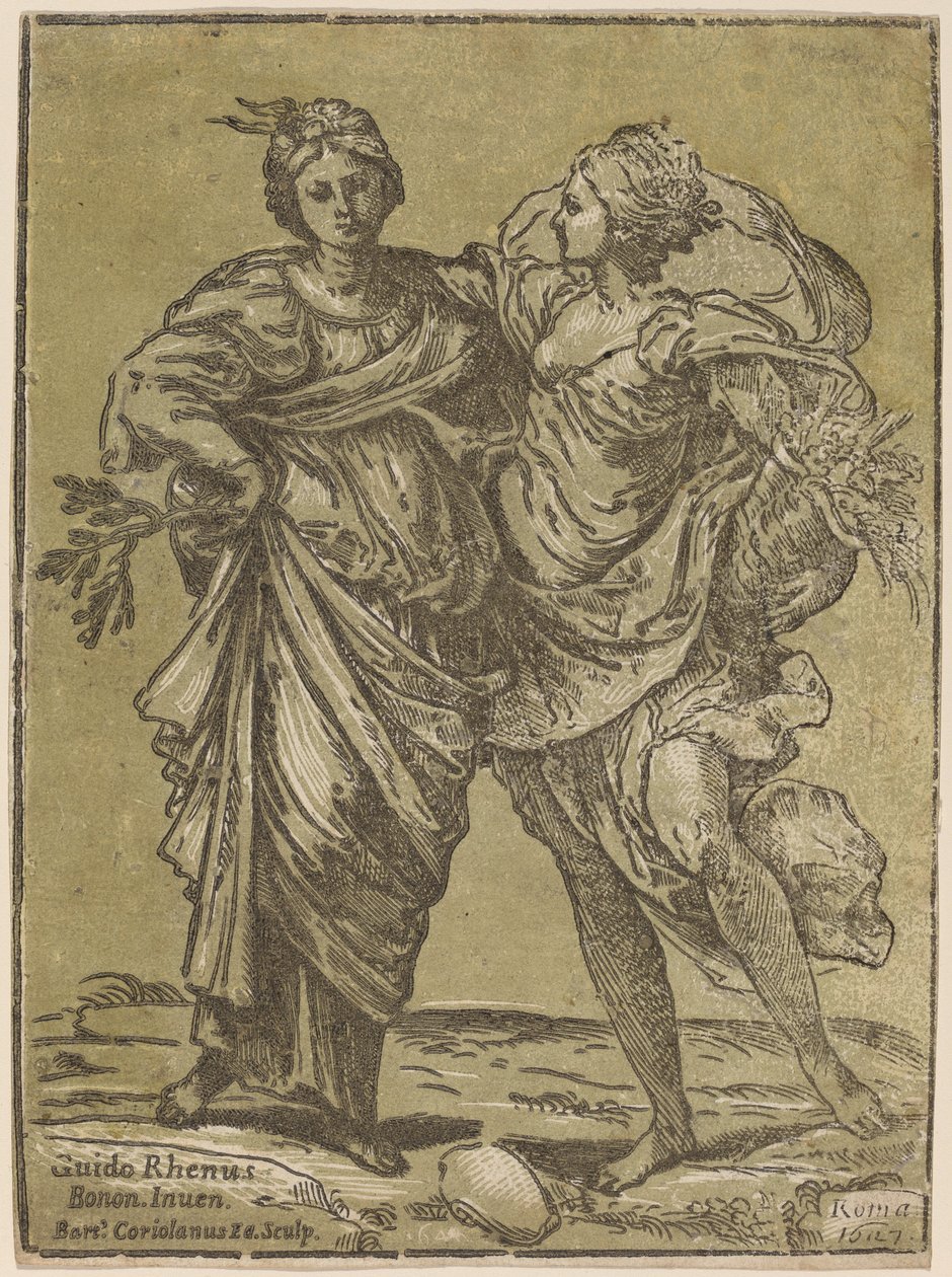 Béke és Bőség Szövetsége alkotó: Bartolomeo Coriolano after Guido Reni