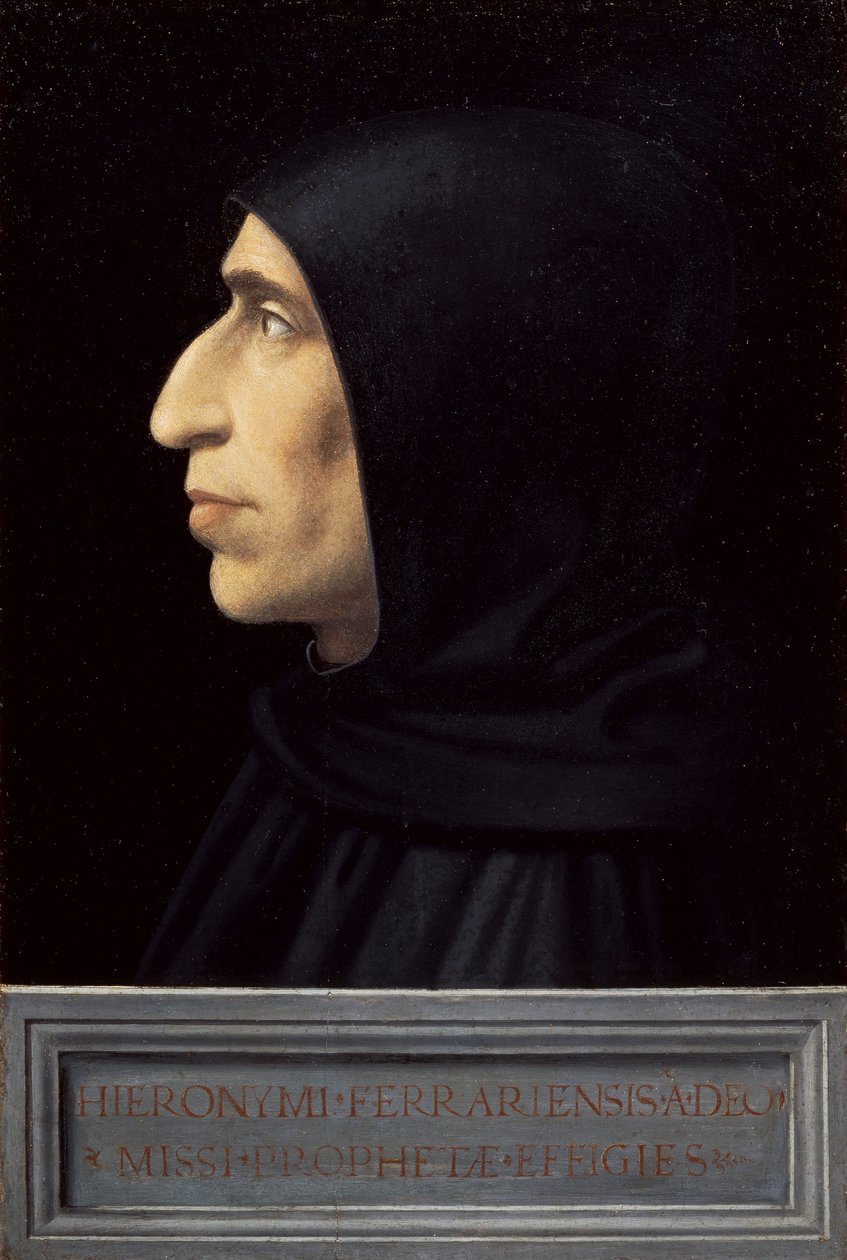 Girolamo Savonarola alkotó: Bartolomeo Fra