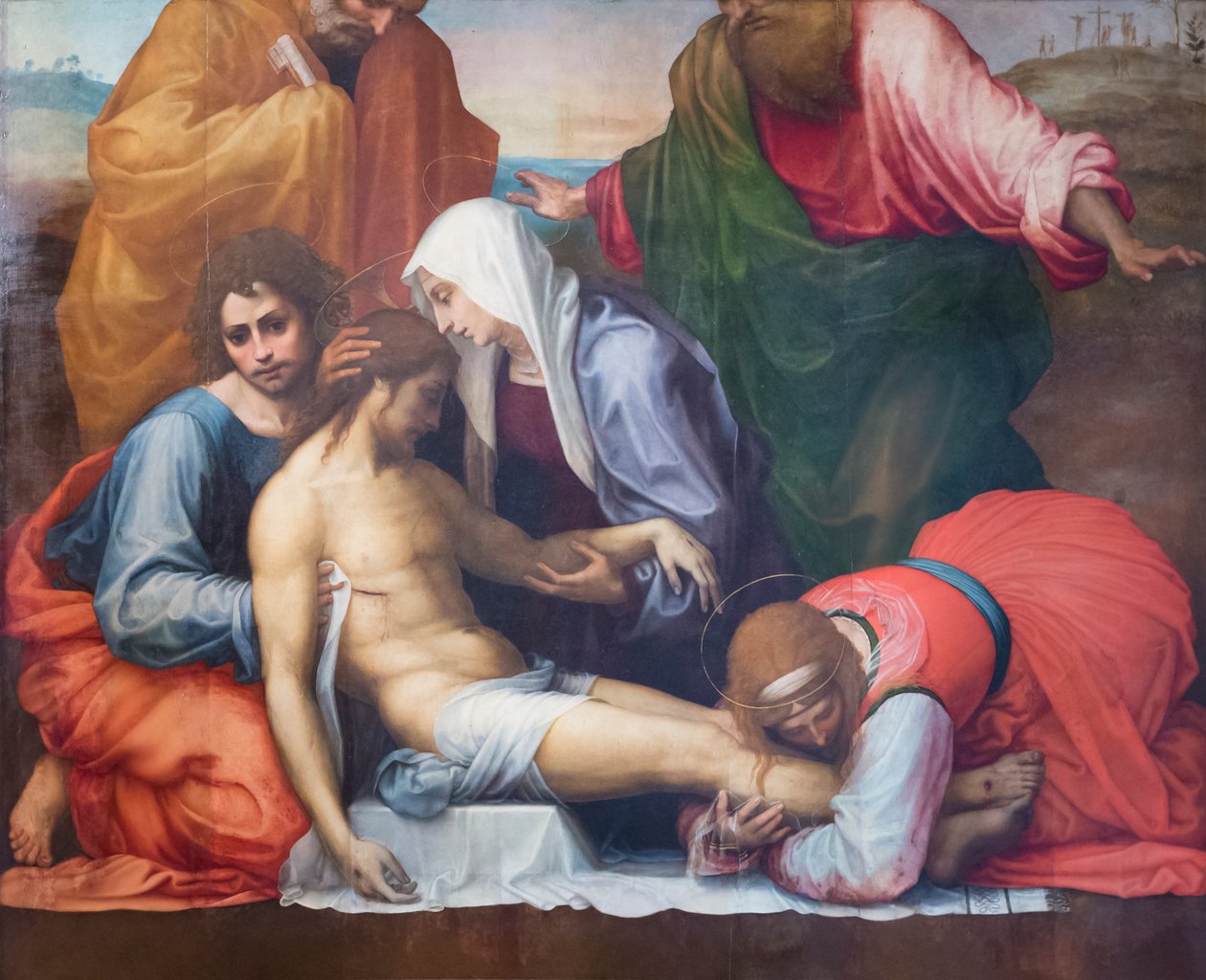 Siralom a halott Krisztus felett alkotó: Bartolomeo Fra