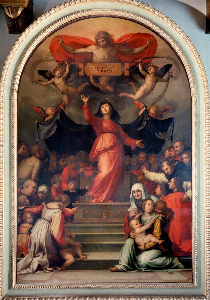 Irgalmas Szűz (festmény alkotó: Bartolomeo Fra