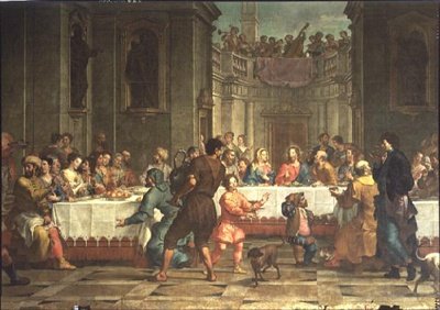 Esküvő Kánában alkotó: Bartolomeo Litterini