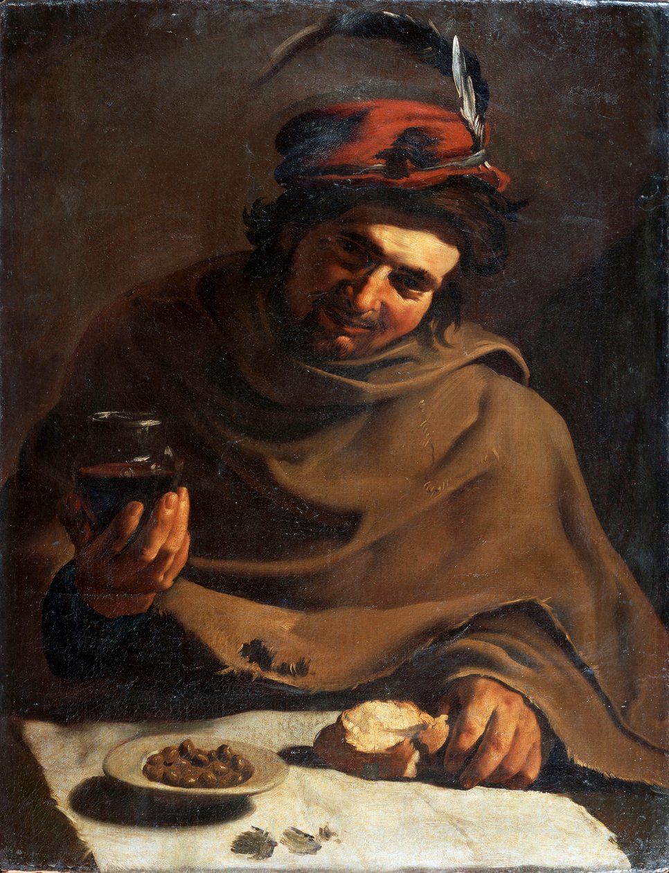 Reggeli, 17. század eleje alkotó: Bartolomeo Manfredi