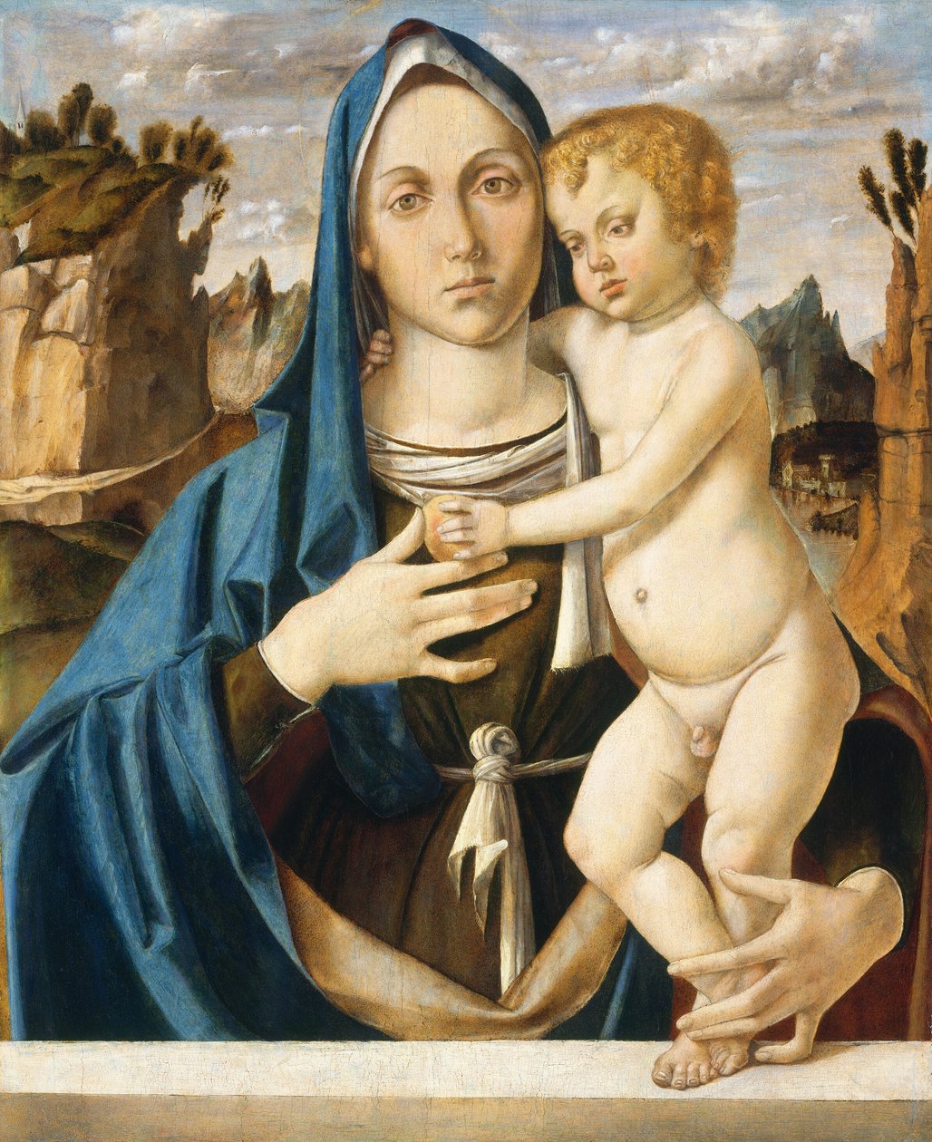 Madonna és gyermeke alkotó: Bartolomeo Montagna