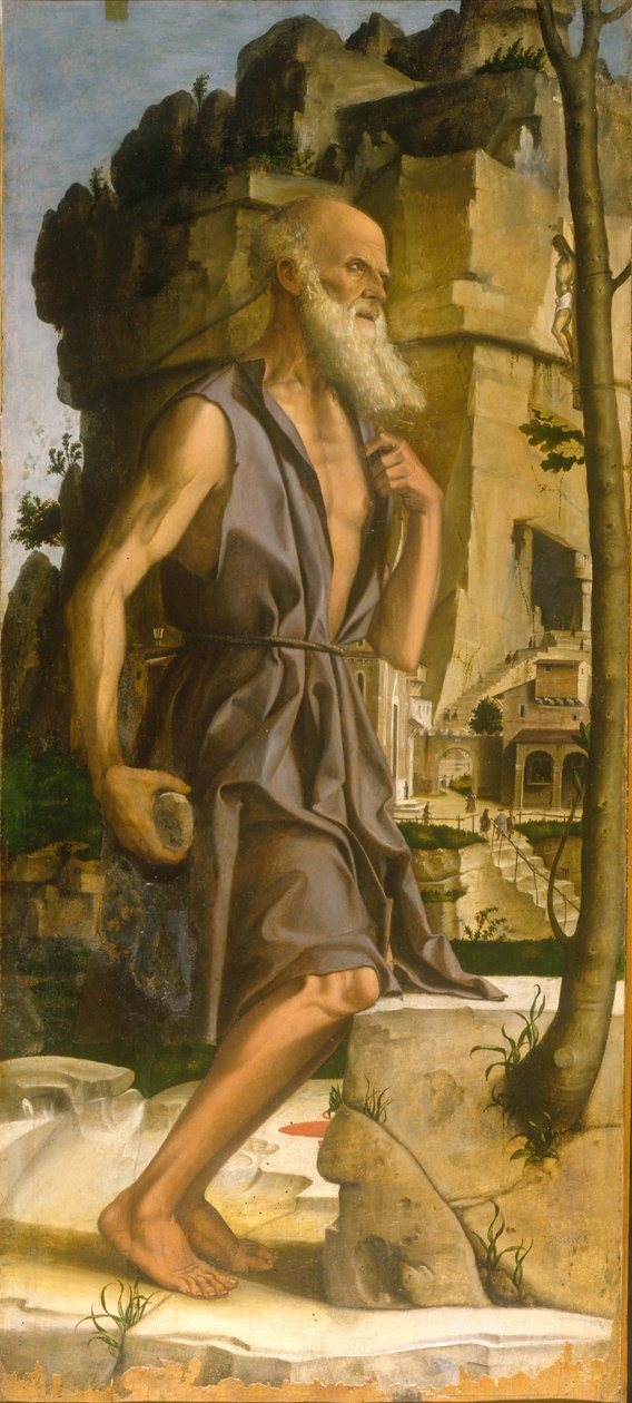 Szent Jeromos, 1482 alkotó: Bartolomeo Montagna