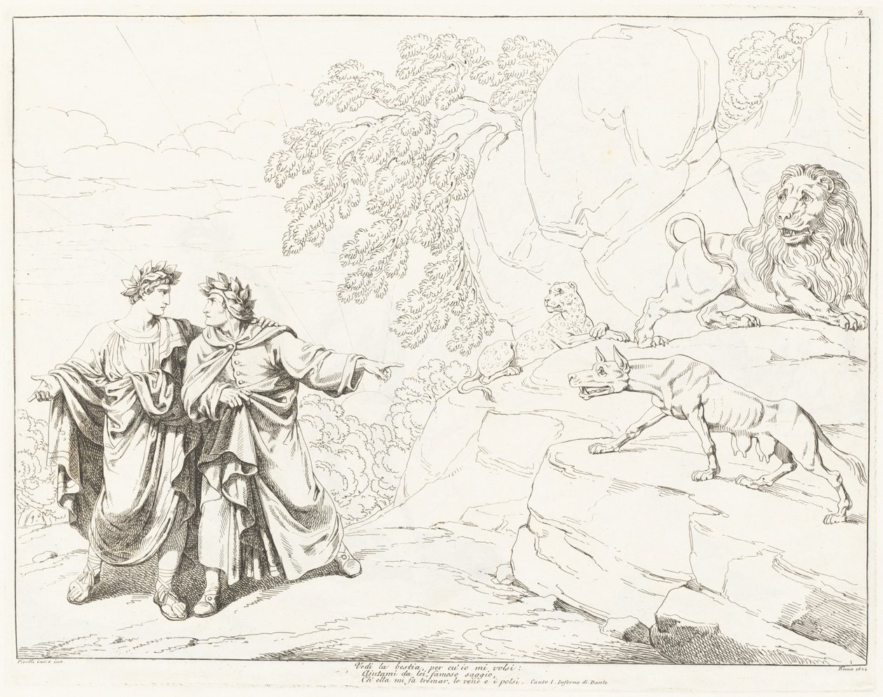 Dante Isteni vígjátéka (I. kötet) alkotó: Bartolomeo Pinelli
