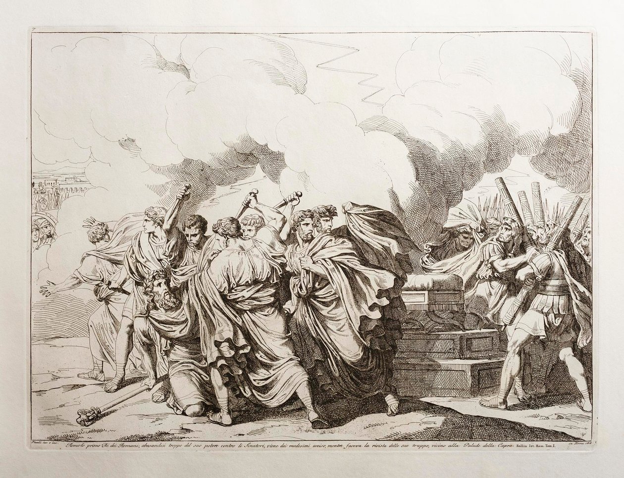 [Még nincs címe] alkotó: Bartolomeo Pinelli