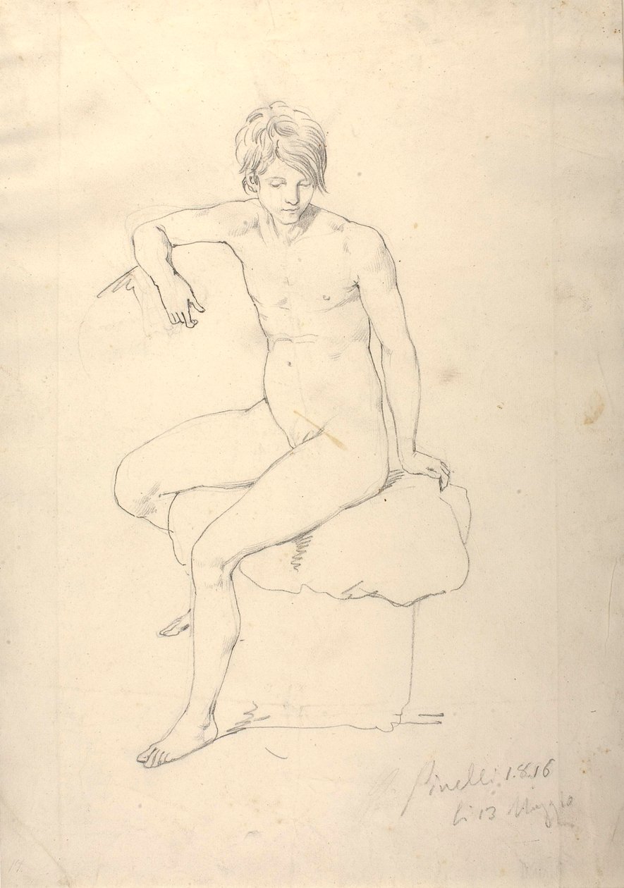 Női modell alkotó: Bartolomeo Pinelli