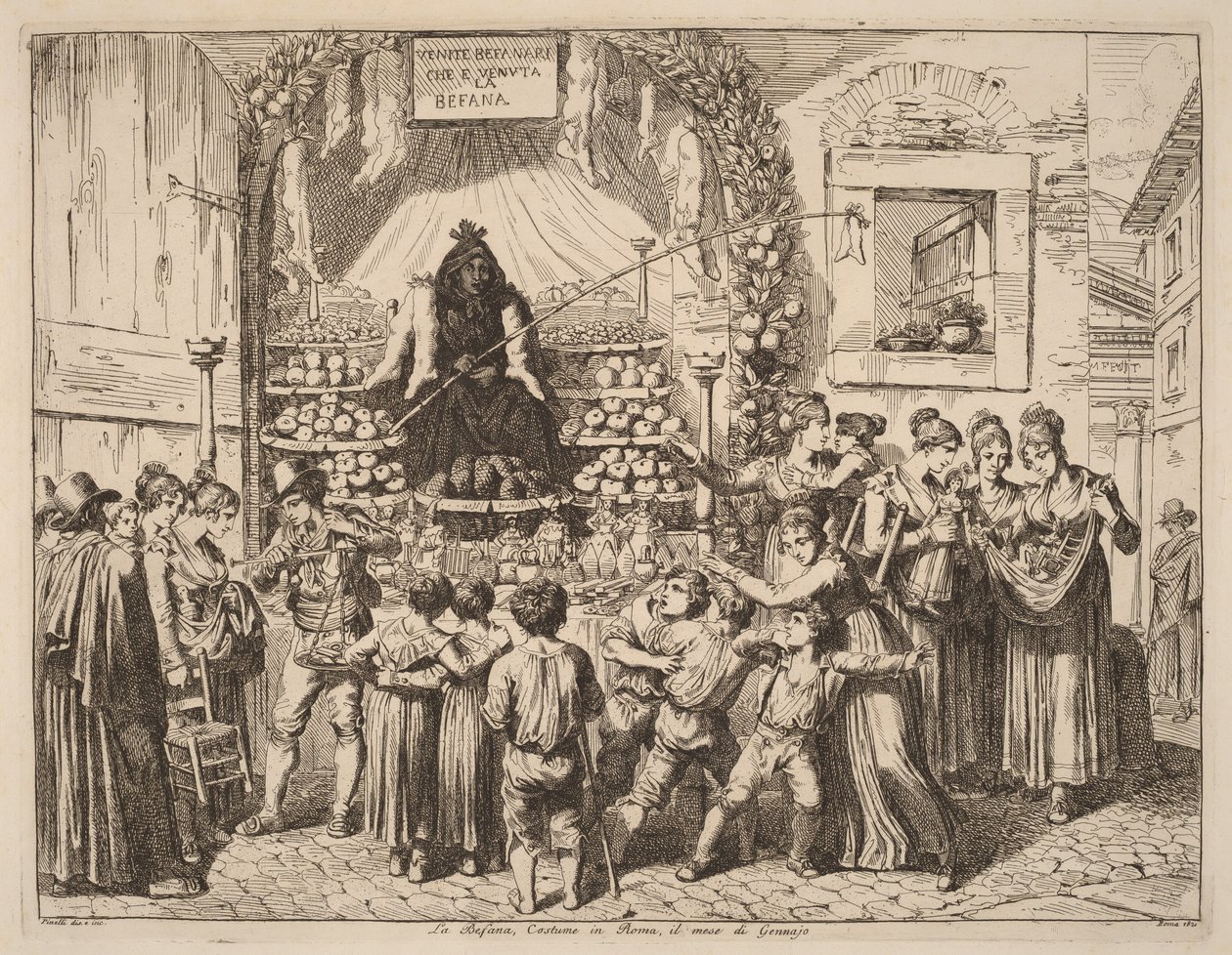 La Befana alkotó: Bartolomeo Pinelli