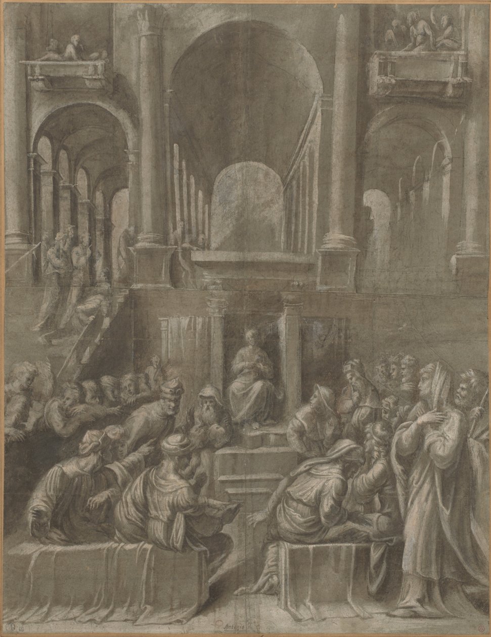 Krisztus az orvosok között alkotó: Bartolomeo Ramenghi