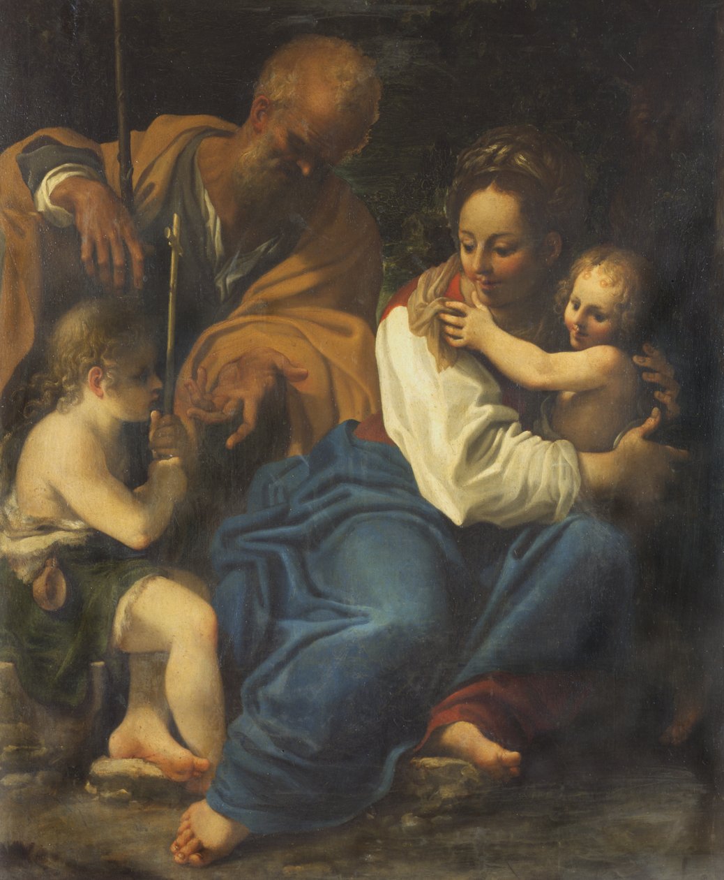 Szent Család és Szent János alkotó: Bartolomeo Schedoni