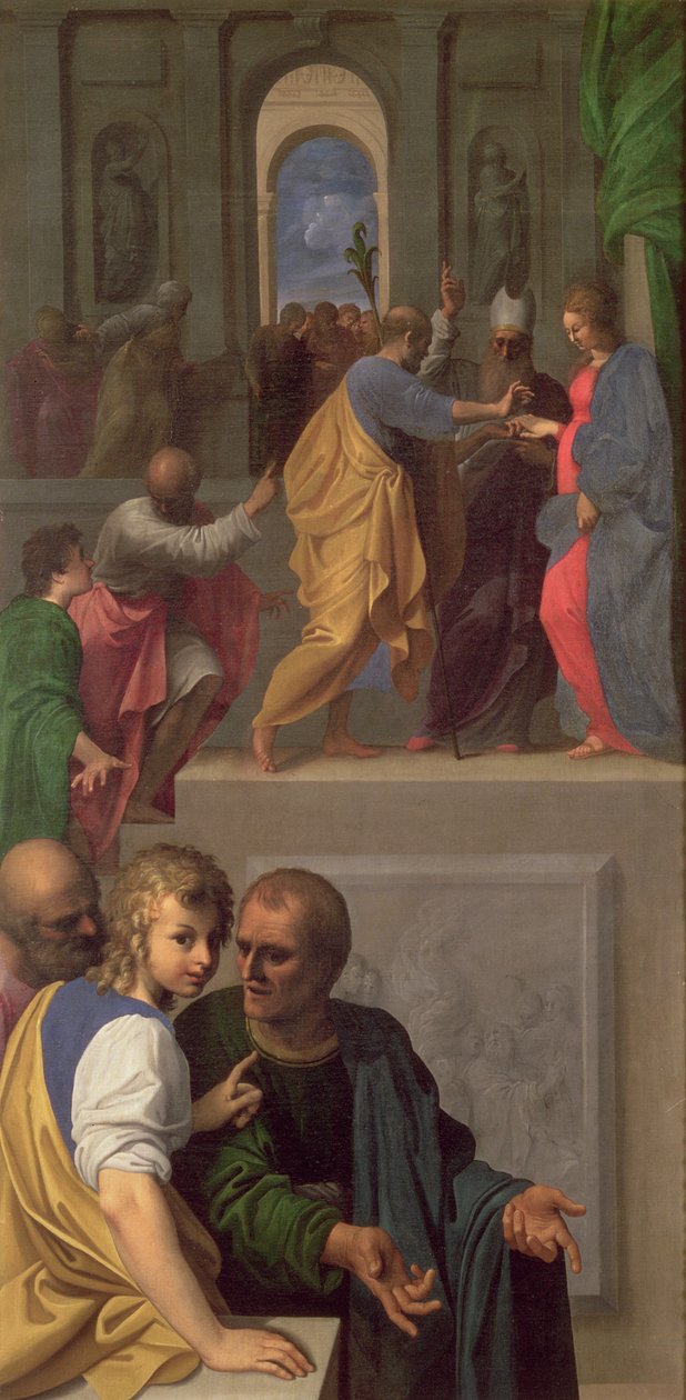 Szűzanya házassága alkotó: Bartolomeo Schedoni