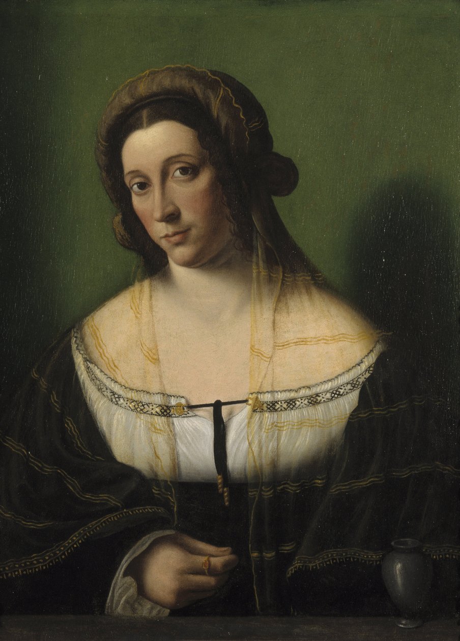 Egy hölgy portréja, mint Mária Magdolna alkotó: Bartolomeo Veneto