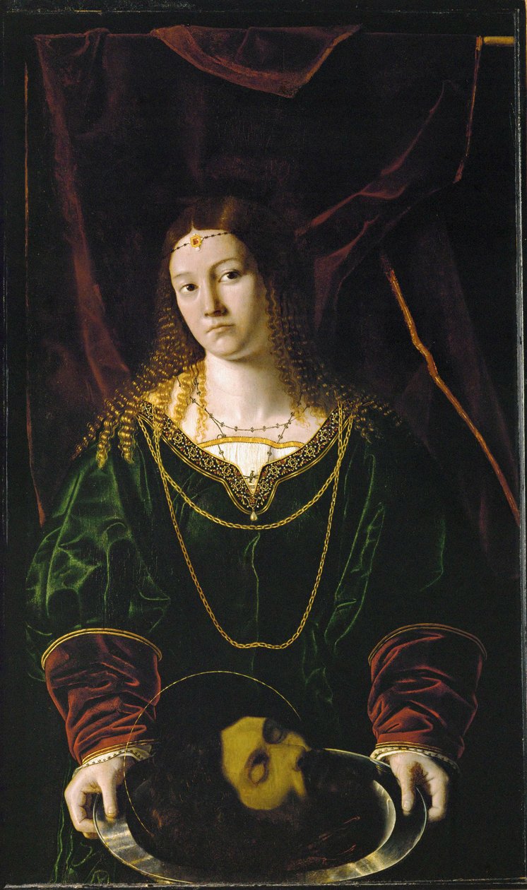 Salome Keresztelő Szent János fejével alkotó: Bartolomeo Veneto