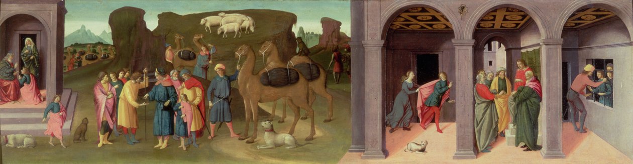 József története, I alkotó: Bartolomeo di Giovanni