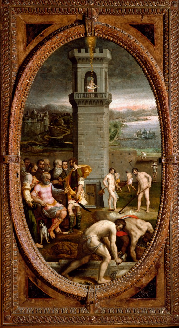 Danae alkotó: Bartolomeo di Mariano Traballesi