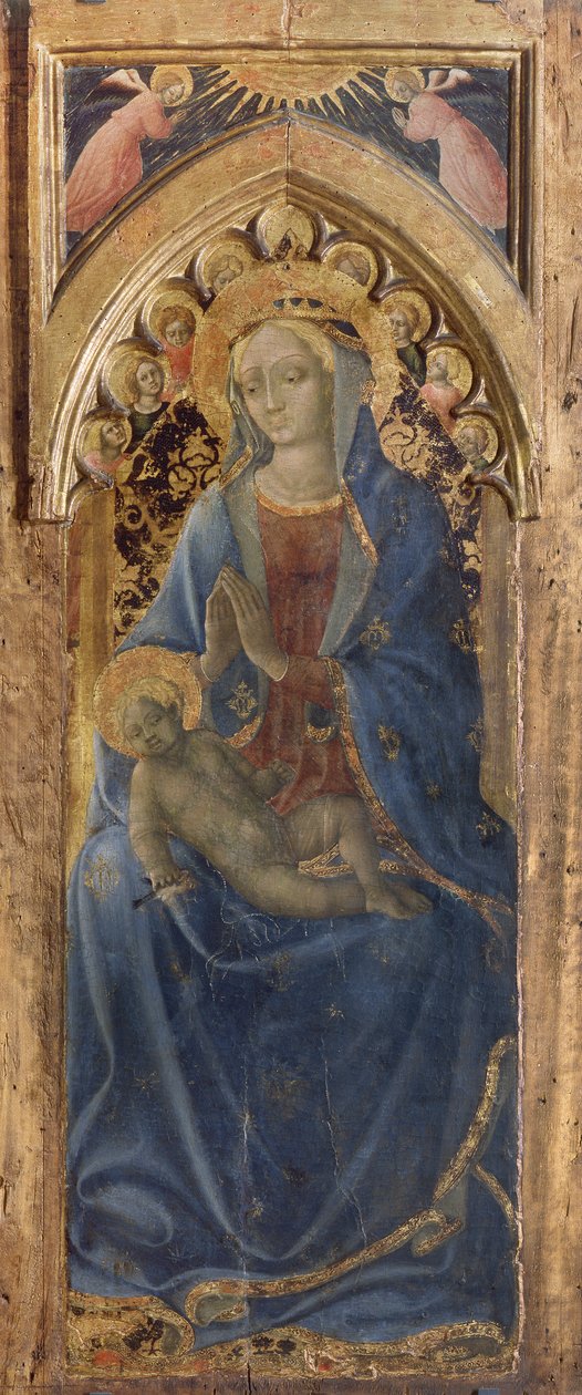 A Gyermek imádása alkotó: Bartolomeo di Tommaso da Foligno