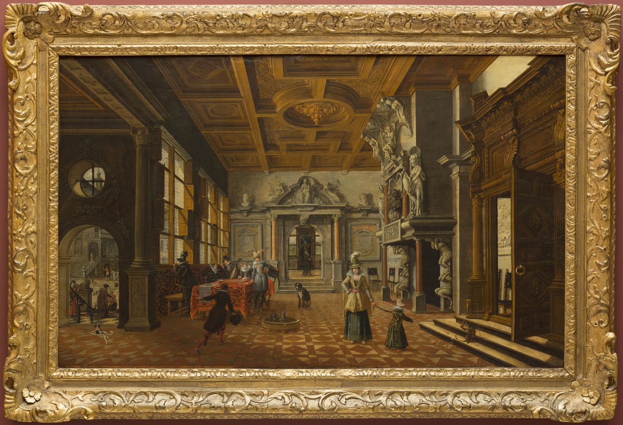 A tékozló fiú visszatérése, 1616 és 1620 között (olaj, tölgyfa tábla) alkotó: Bartolomeus van Bassen