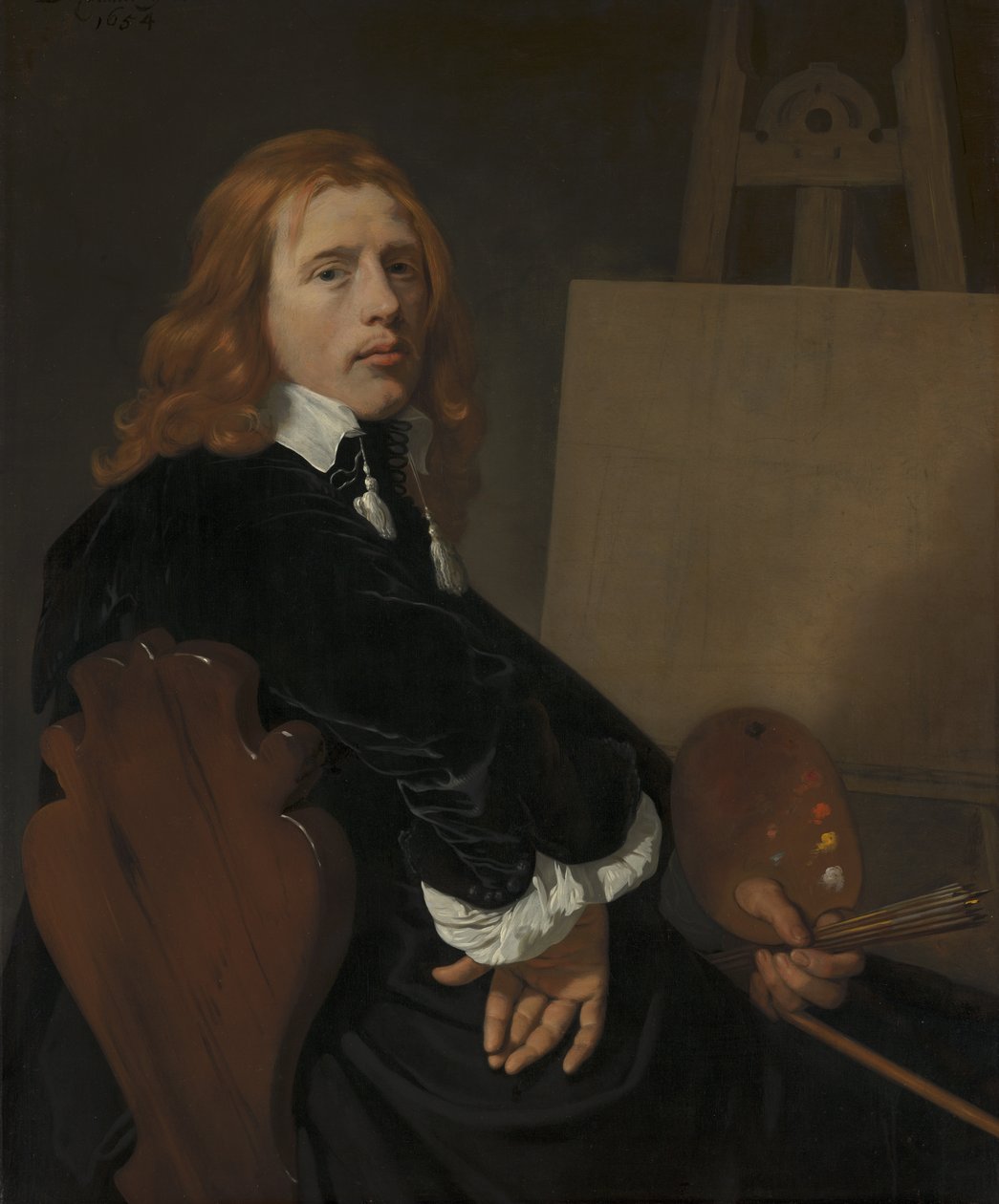 Paulus Potter portréja, 1654 alkotó: Bartolomeus van der Helst