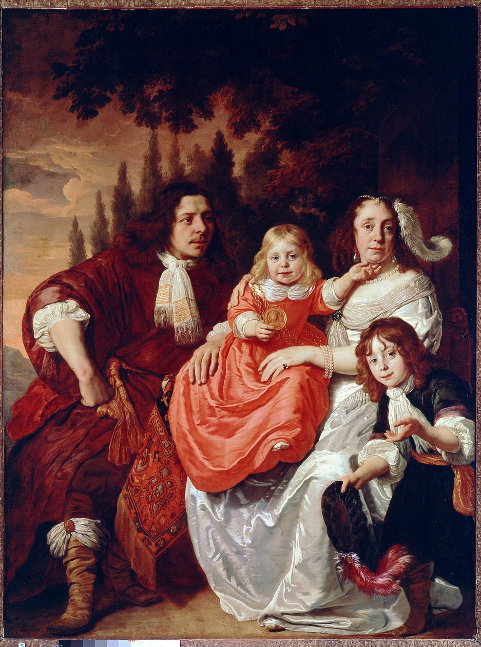 A Reepmaker család portréja (olaj, vászon alkotó: Bartolomeus van der Helst