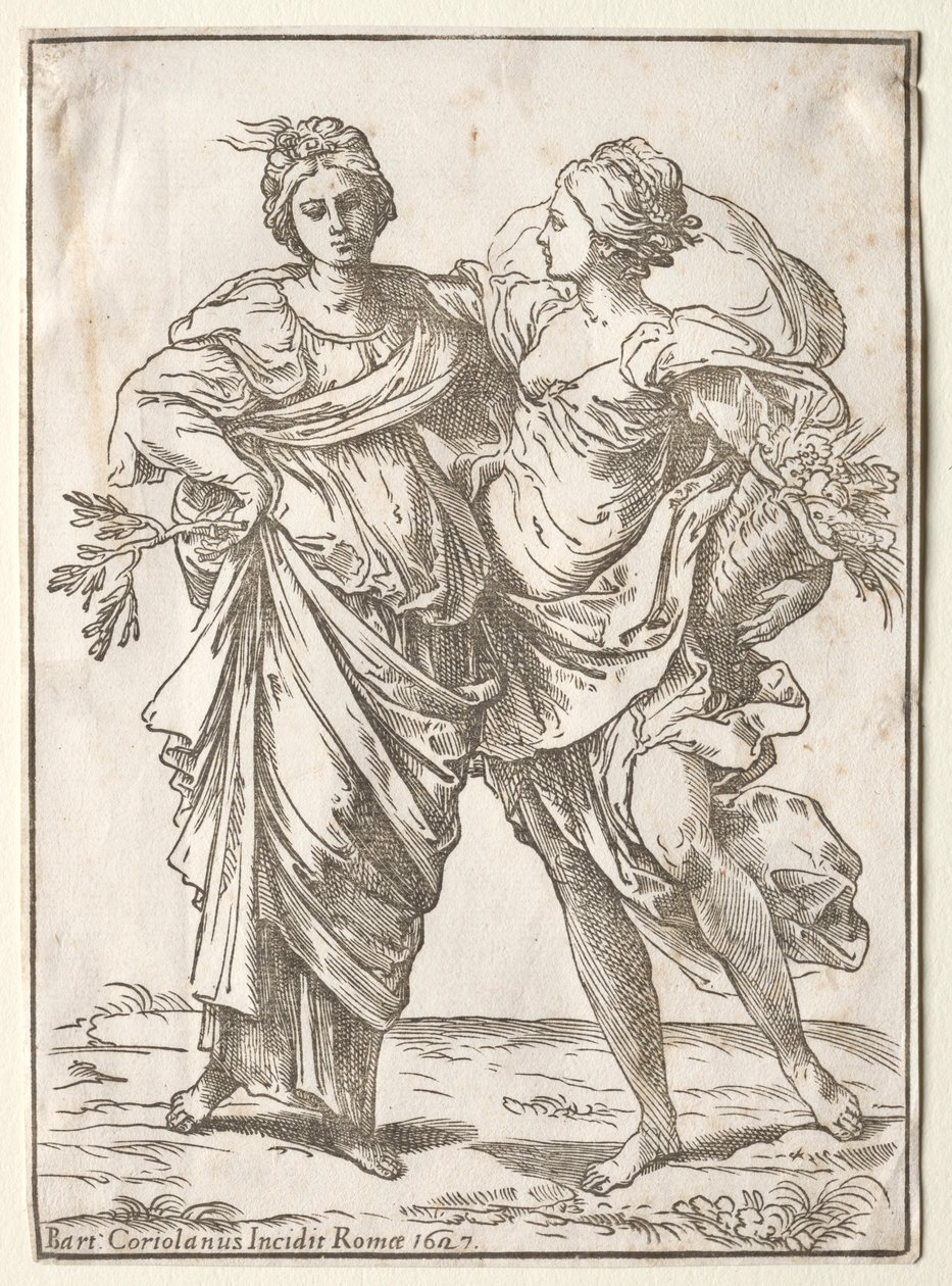 Béke és Bőség Szövetsége, 1642. alkotó: Bartolommeo Coriolano
