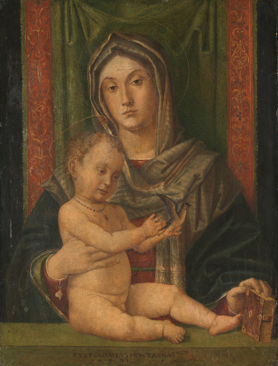 Szűz és Gyermek alkotó: Bartolommeo Montagna (workshop of)