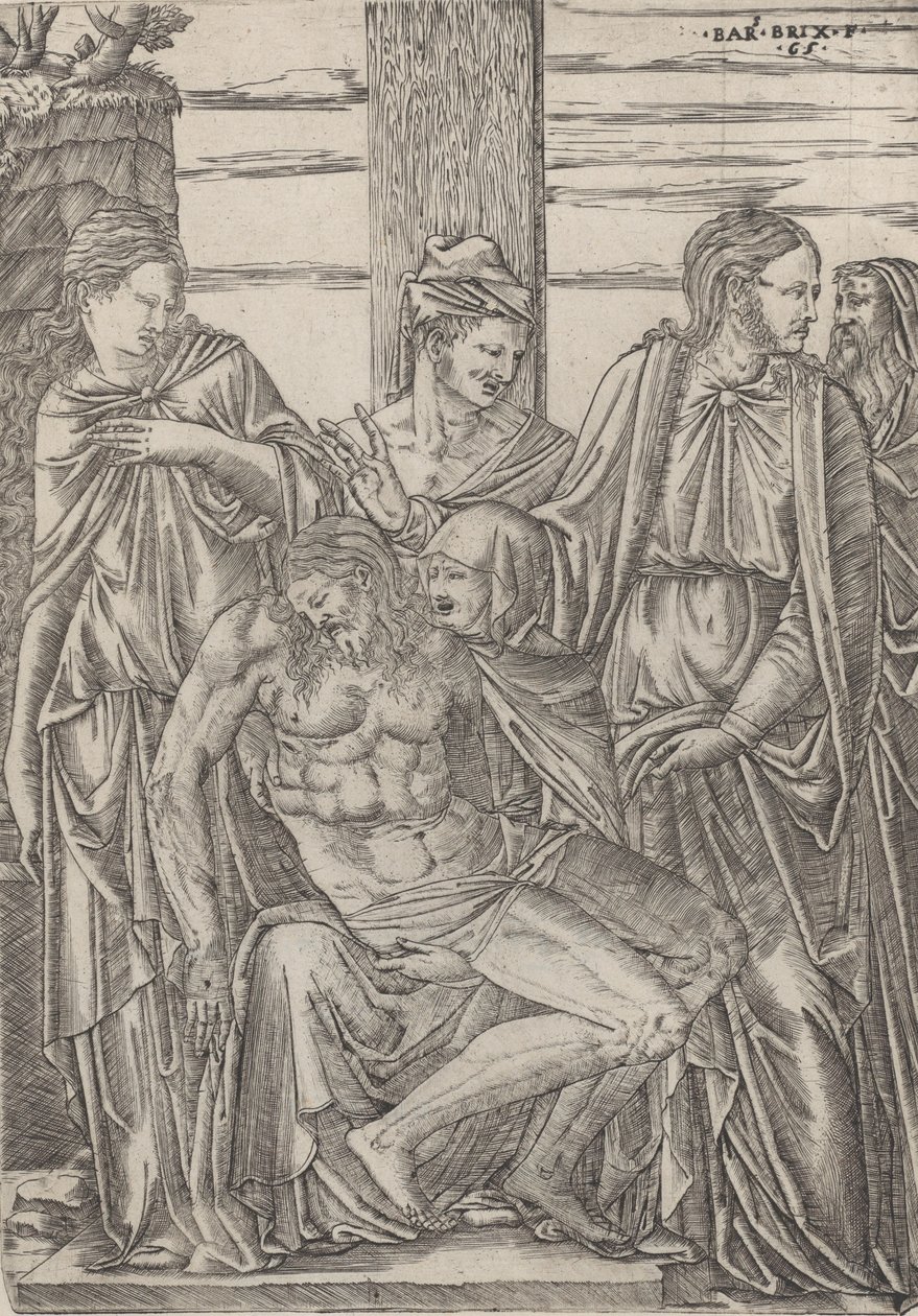 A keresztről való leszállás, 1565. alkotó: Bartolommeo da Brescia