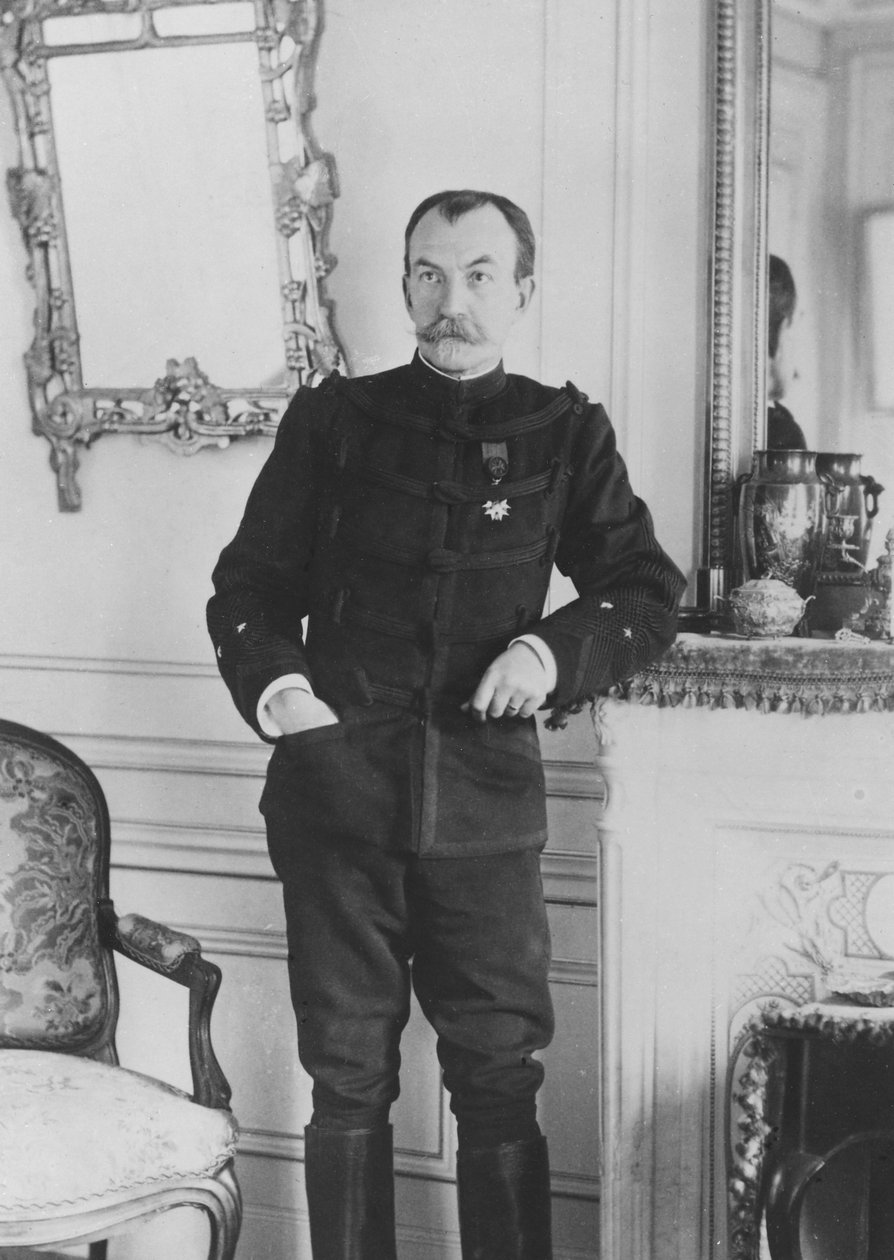 de Pellieux tábornok portréja alkotó: Bary