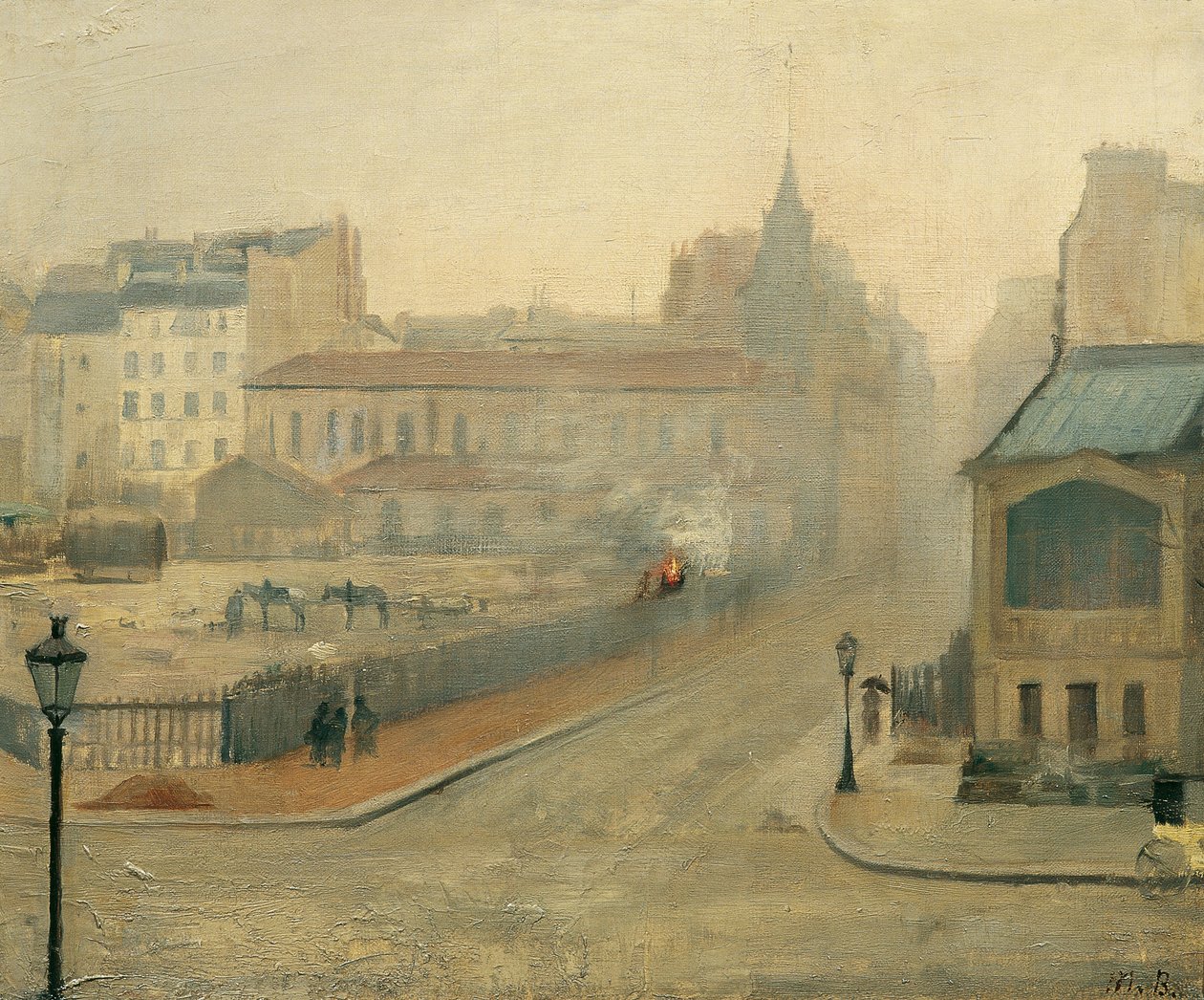 Ködben, 1882. alkotó: Bashkirtseva