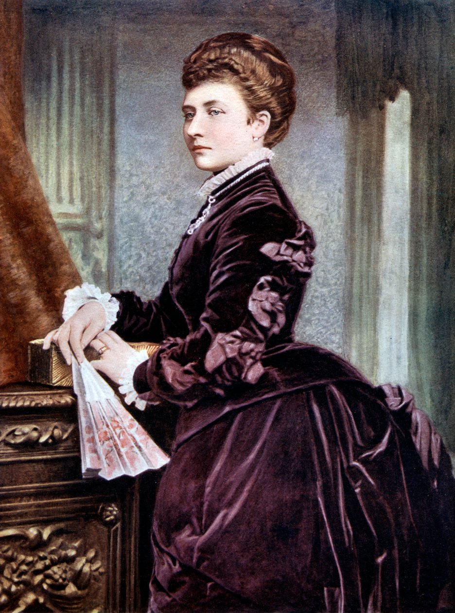 Louise hercegnő, Argyll hercegnője, 19. század vége – 20. század eleje. alkotó: Bassano Studio