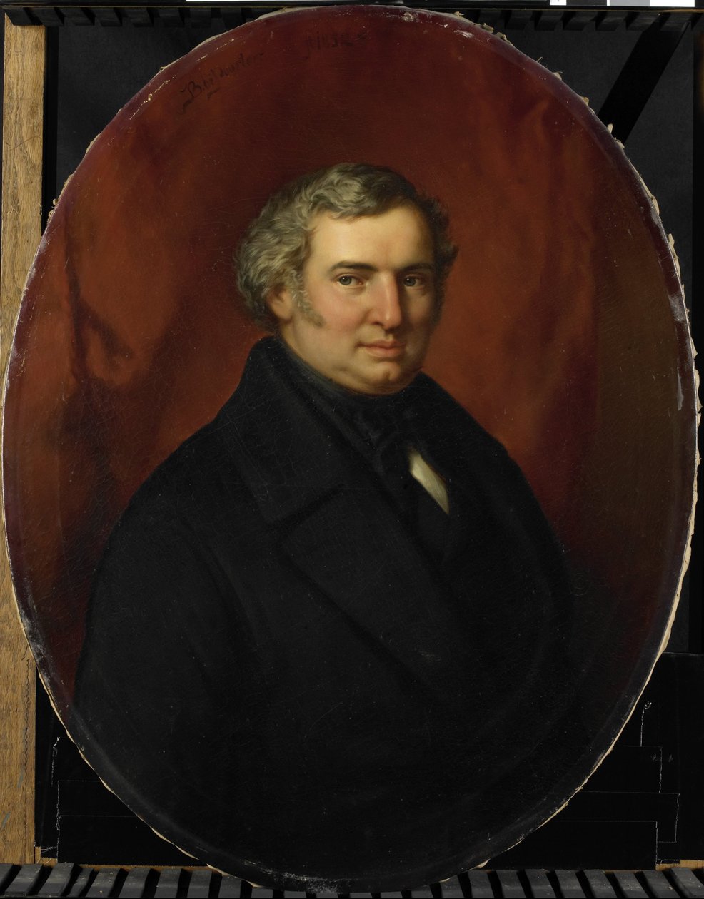 Hendrik André Cornelis Tierens, Heusden városi funkcionáriusának posztumusz portréja alkotó: Bastiaan de Poorter