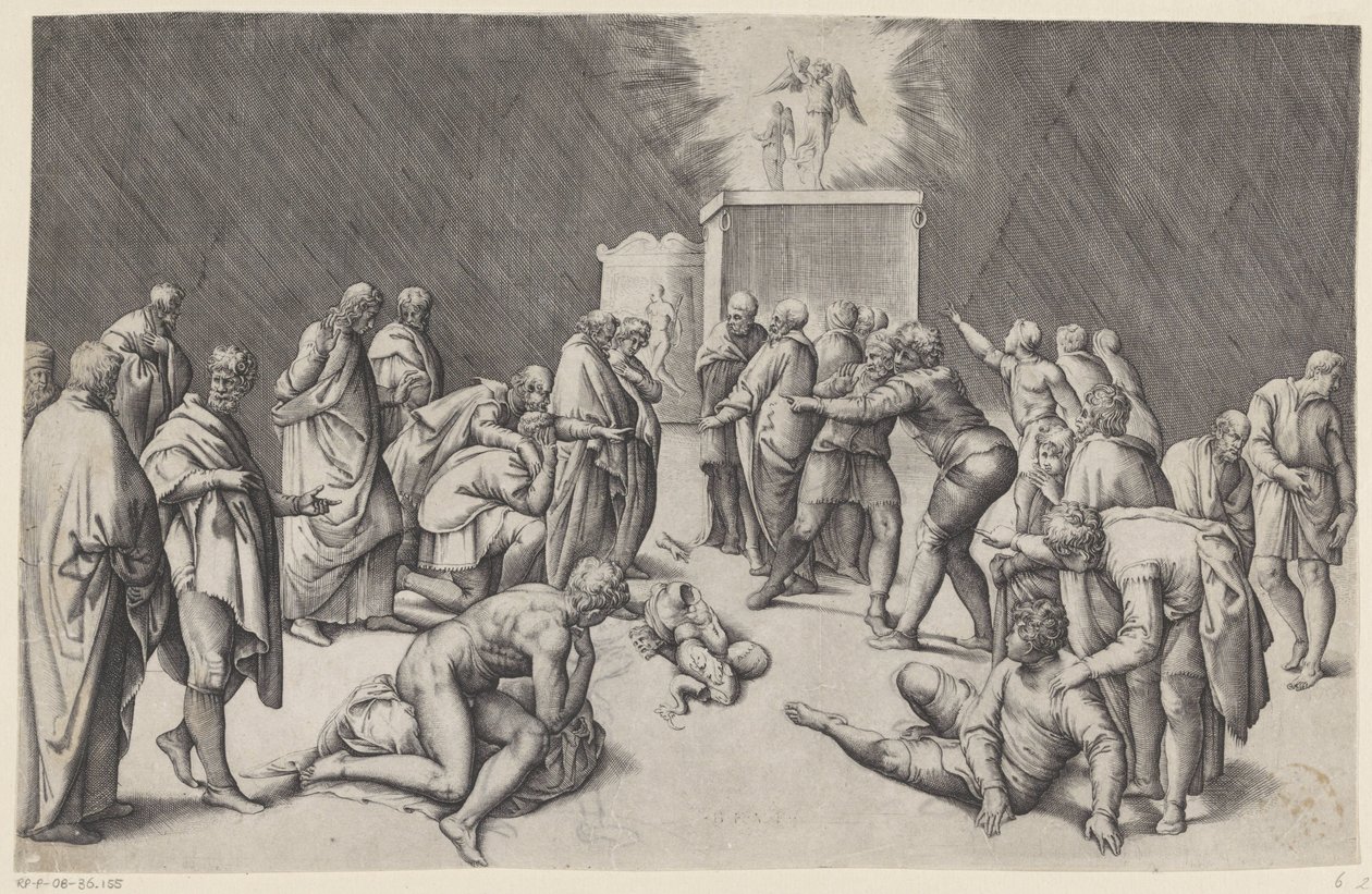 A frigyláda Dagon templomában alkotó: Battista Franco
