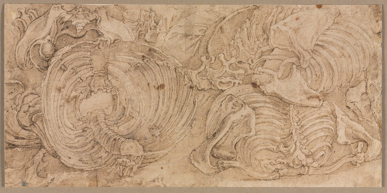 Bordaketrecek, 1540-es évek eleje. alkotó: Battista Franco