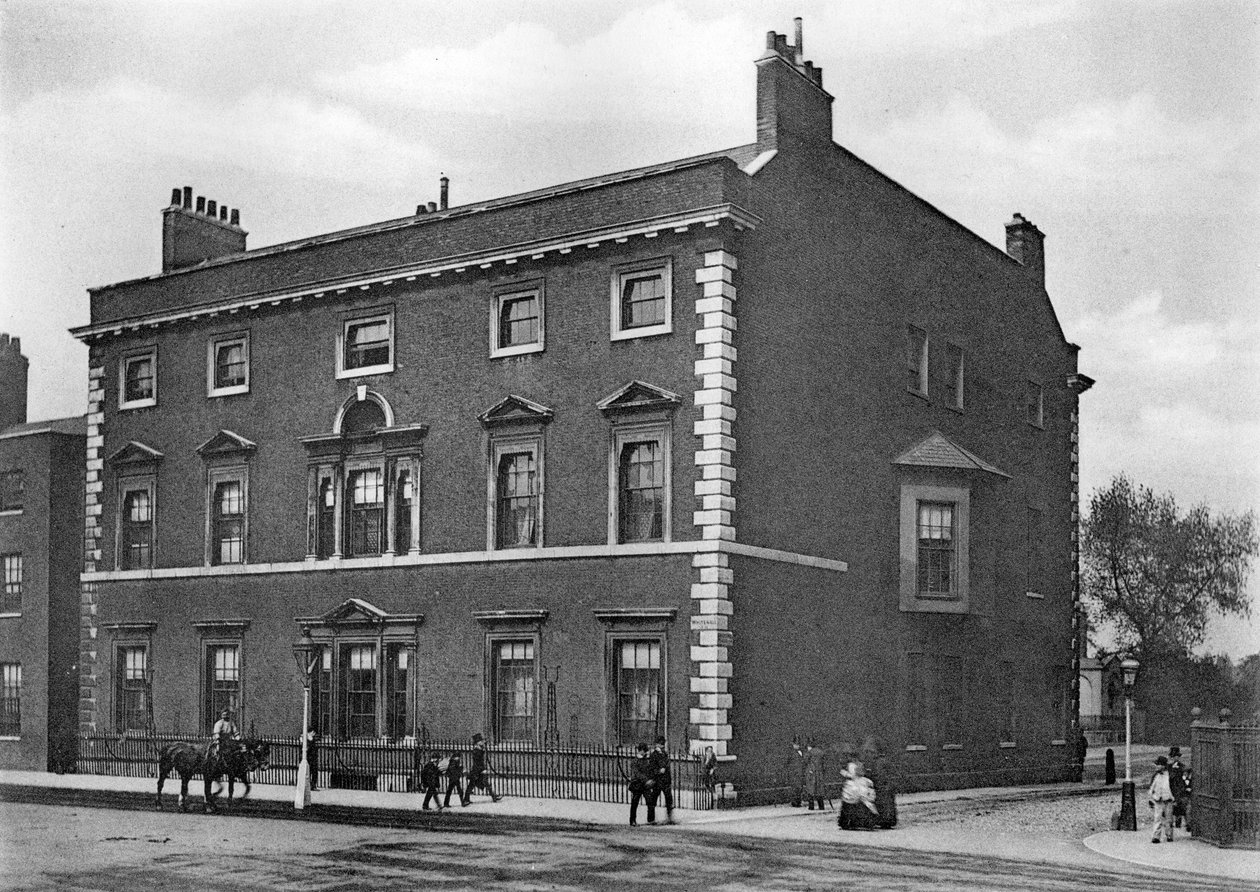 Carrington House, Whitehall, 1908. alkotó: Bedford Lemere and Company
