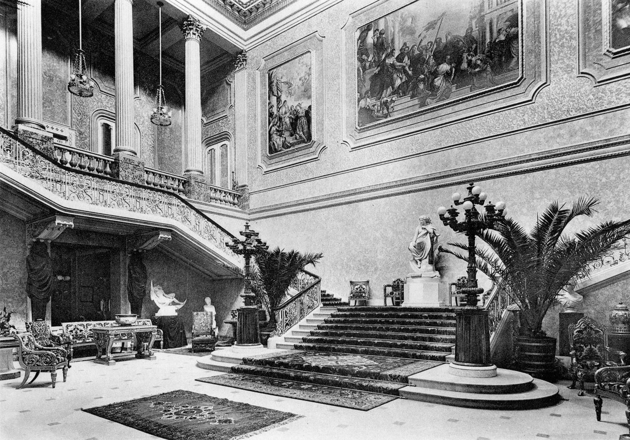 A nagyterem, Stafford House, 1908. alkotó: Bedford Lemere and Company