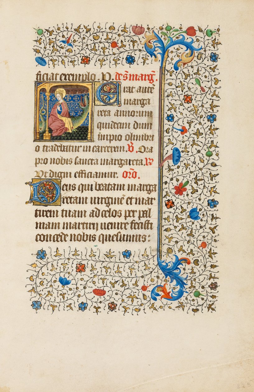 Szent Margit és a sárkány alkotó: Bedford Master
