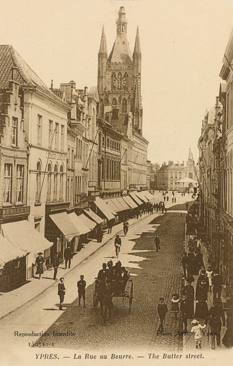 A Rue au Beurre, Ypres alkotó: Belgian Photographer