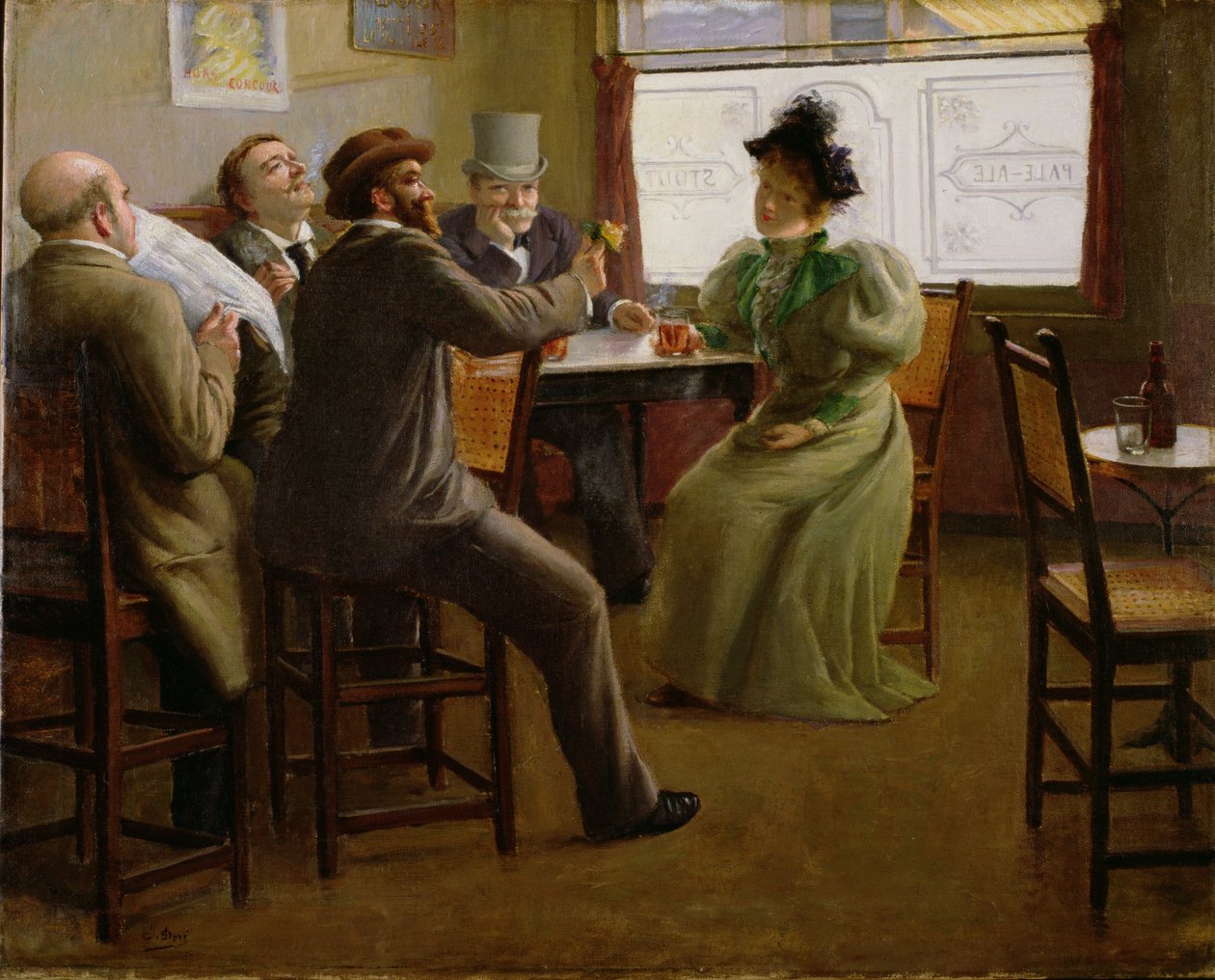 Bárbelső, 1880 körül alkotó: Belgian School
