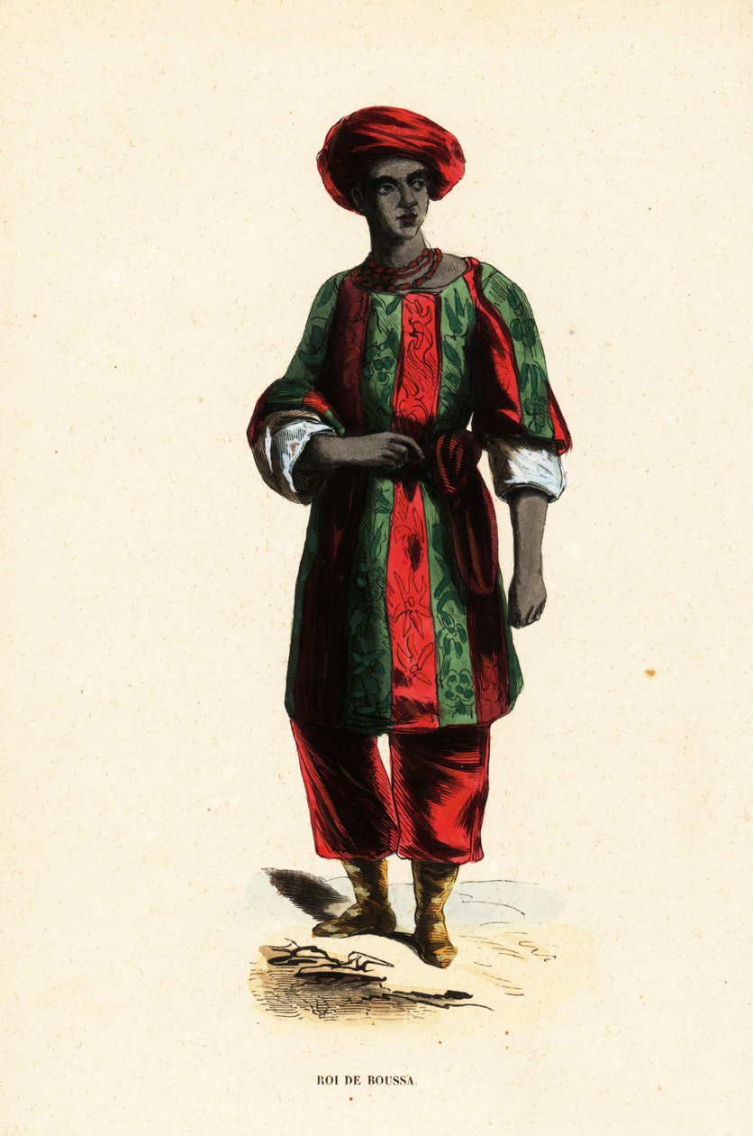 Hausa nép királya alkotó: Belgian School