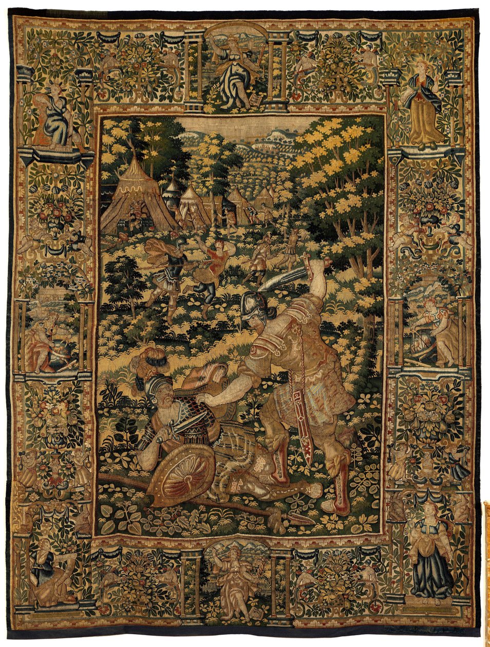 II. Nagy Cyrus története, 1590 körül (szőttes) alkotó: Belgian School