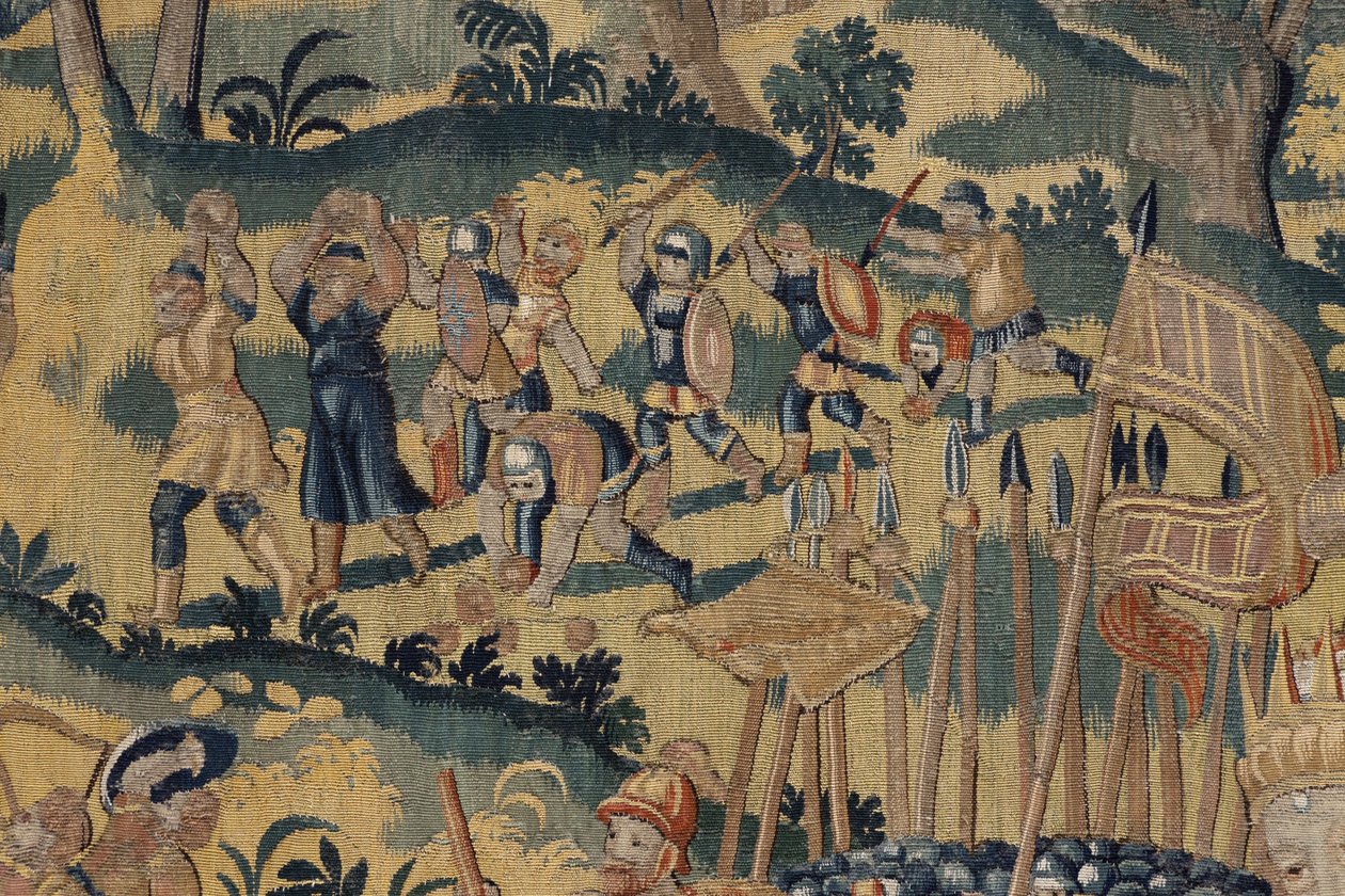 II. Nagy Cyrus története, 1590 körül (szőttes) alkotó: Belgian School