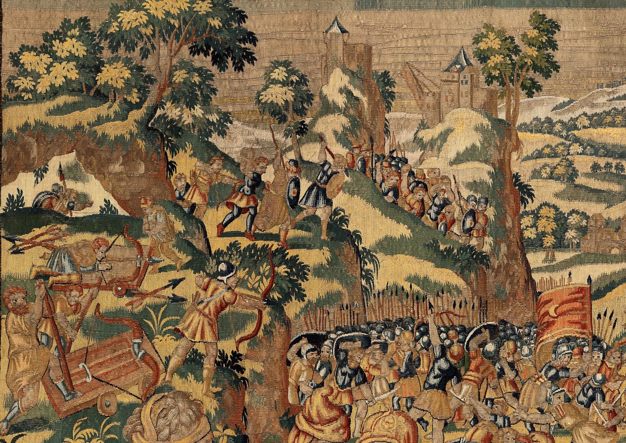 II. Nagy Cyrus története, 1590 körül (szőttes) alkotó: Belgian School