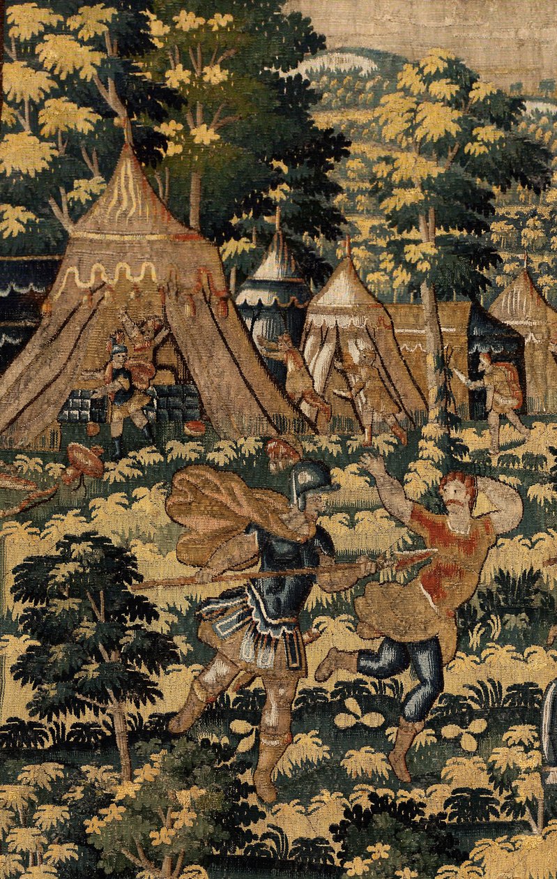 II. Nagy Cyrus története, 1590 körül (szőttes) alkotó: Belgian School