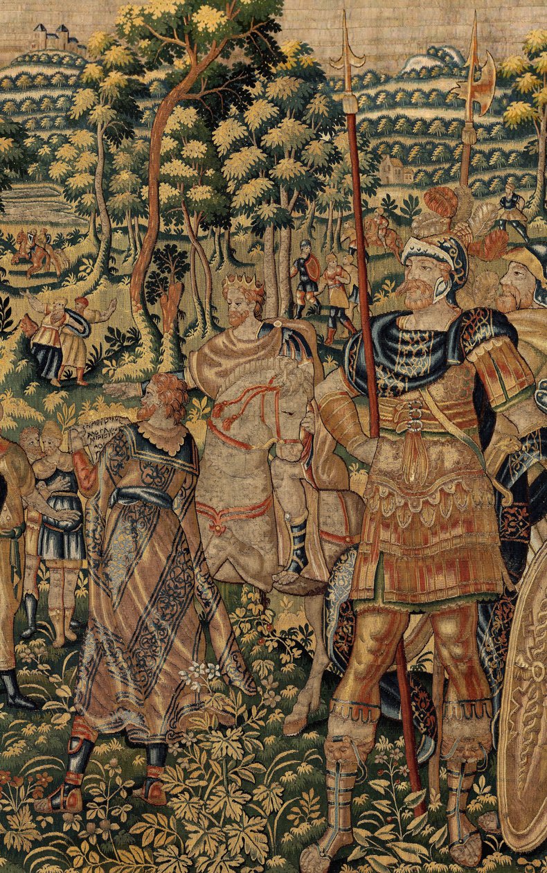II. Nagy Cyrus története, 1590 körül (szőttes) alkotó: Belgian School