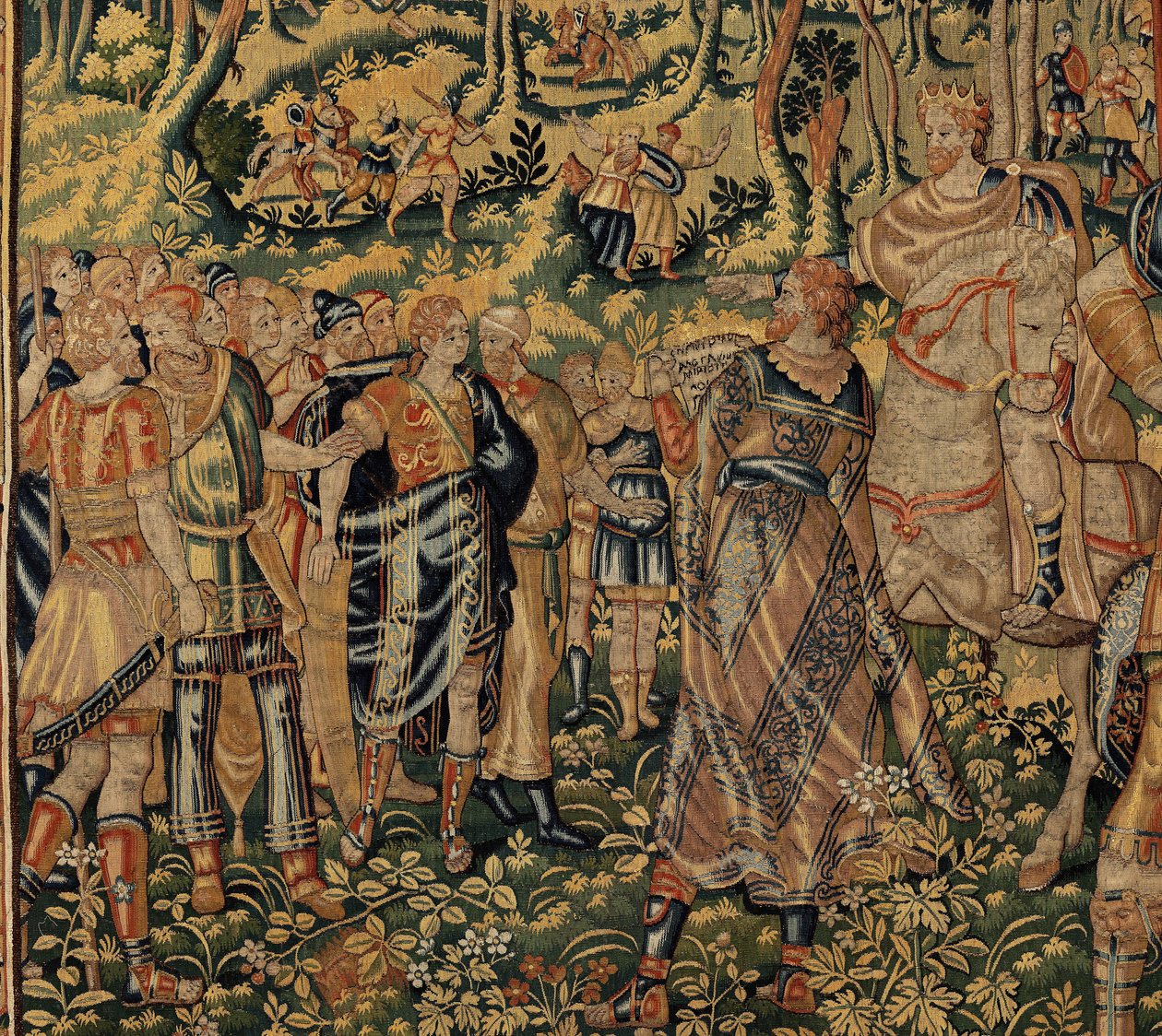 II. Nagy Cyrus története, 1590 körül (szőttes) alkotó: Belgian School