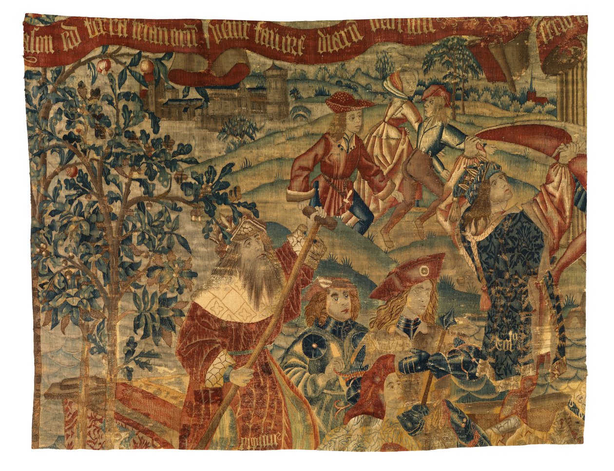 Gobelin, Jason az aranygyapjú nyomában, valószínűleg Tournaiból, 1510 körül (gyapjú) alkotó: Belgian School