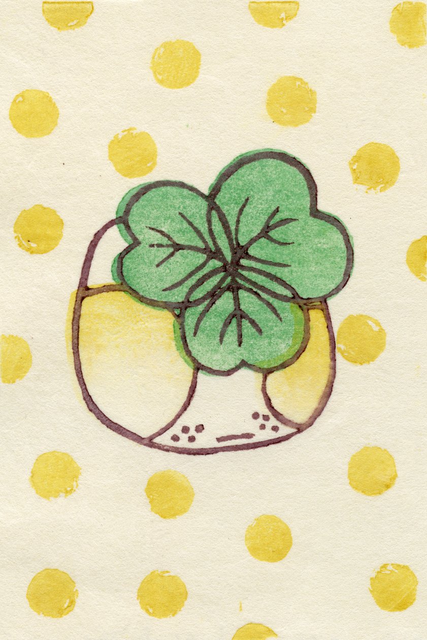 Clover Violet, 2012 (fametszet washira) alkotó: Bella Larsson