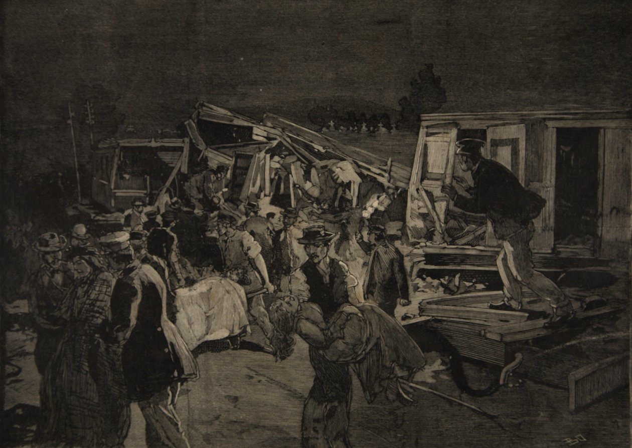 A Moirans-i kisiklás, a "Le Petit Parisien"-ből, 1891. november 8. alkotó: Beltrand and Clair Guyot, E. Dete
