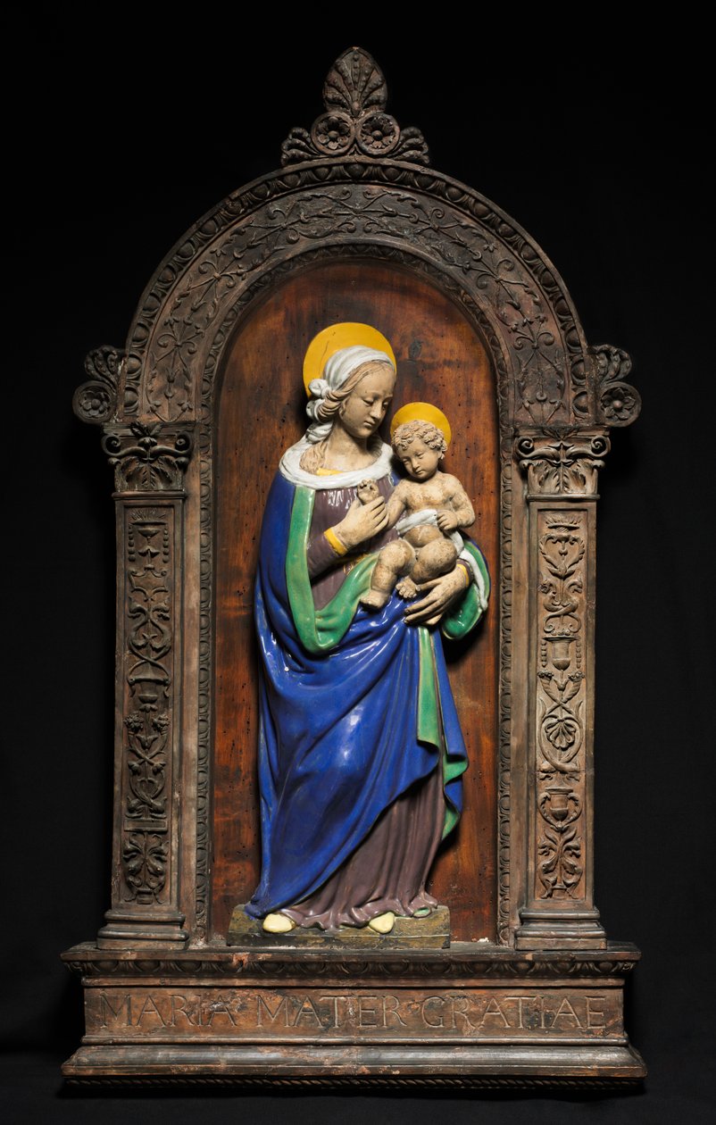 Szűz és gyermek, 1500-1510. alkotó: Benedetto Buglioni