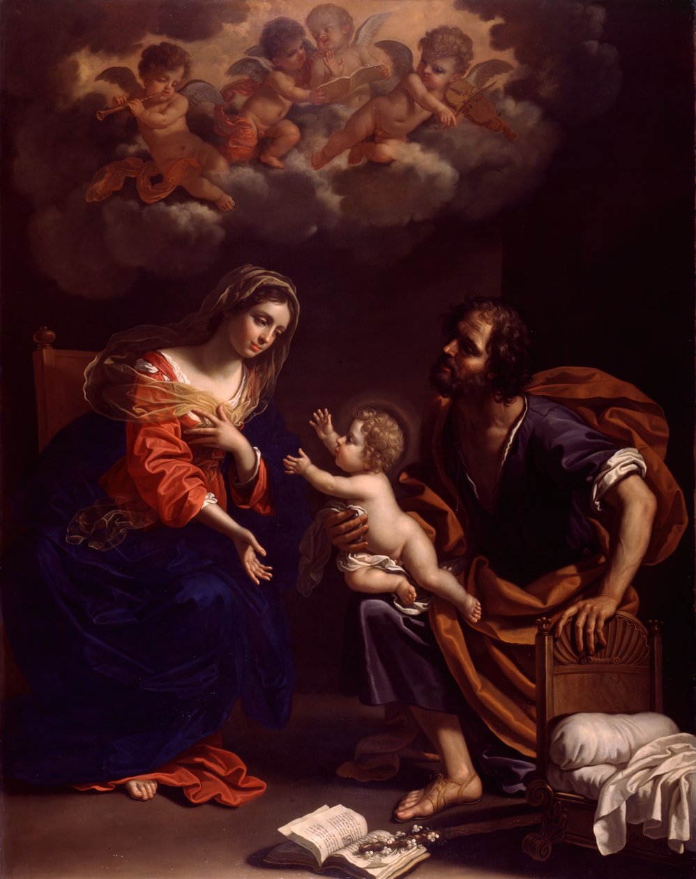 A Szent Család, 1682. alkotó: Benedetto Gennari