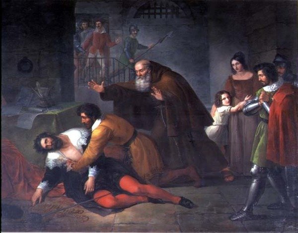 Filippo Strozzi halála alkotó: Benedetto Servolini